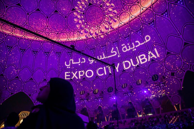 The 360-degree translucent structure is at the heart of Expo City Dubai.