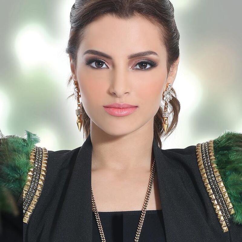 Carmen Suleiman from Egypt won Arab Idol in 2012. Courtesy Dubai Food Festival