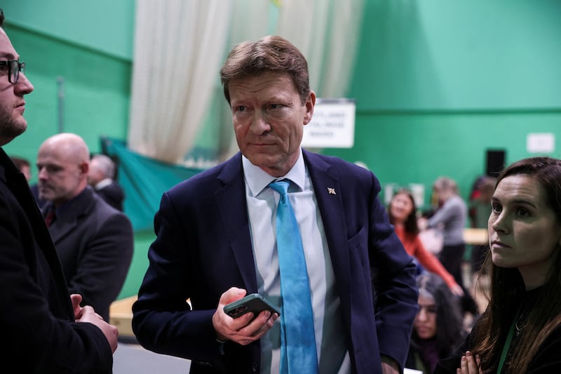 Reform UK Party leader Richard Tice, whose candidate, Simon Danczuk, finished sixth. Reuters