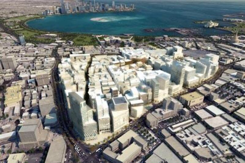 Heart of Doha project. Courtesy M&N Communications Limited *** Local Caption ***  Heart of Doha Aerial CGI.jpg