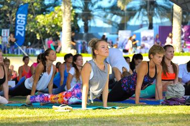 Yogafest Dubai is set to return this November. Courtesy Yogafest 
