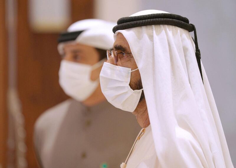 Sheikh Mohammed bin Rashid attends launch of Emirates Development Bank. WAM