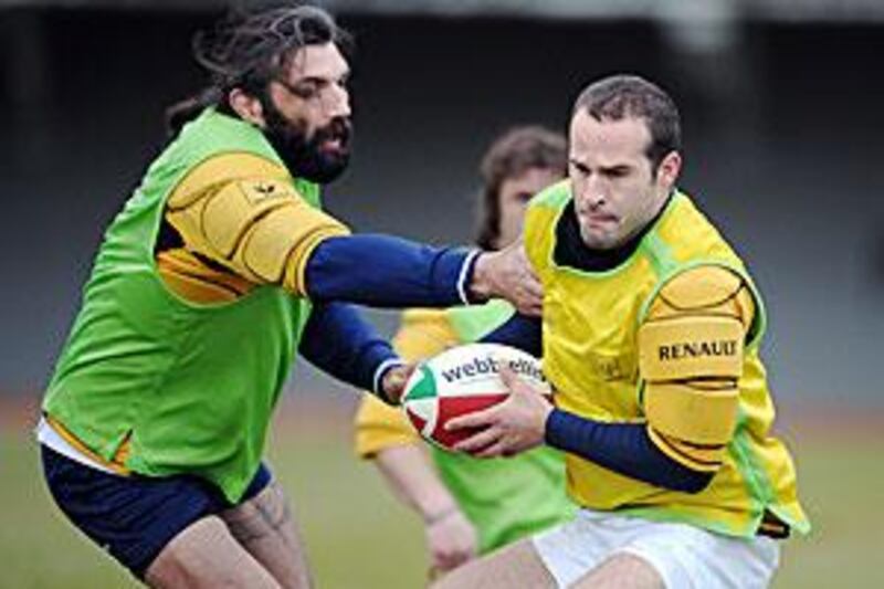 The fact that Sebastien Chabal, left, and Frederic Michalak can only make the bench shows how strong the France side are.