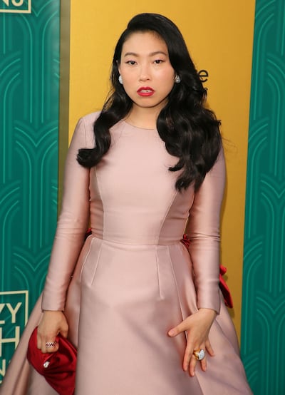 Actress/rapper Awkwafina attends the premiere of Warner Bros Pictures' "Crazy Rich Asians" in Hollywood, California, on August 7, 2018.  / AFP PHOTO / JEAN-BAPTISTE LACROIX
