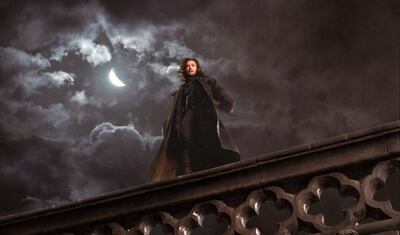 HUGH JACKMAN as Van Helsing in VAN HELSING. Courtesy Universal Pictures