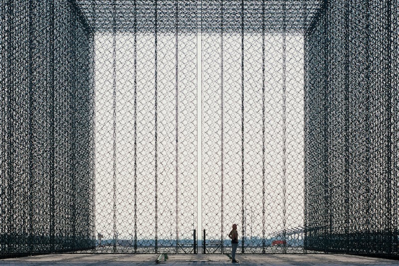 Entry portals to Expo 2020 Dubai by British award-winning architect Asif Khan. Photo: Helene Binet