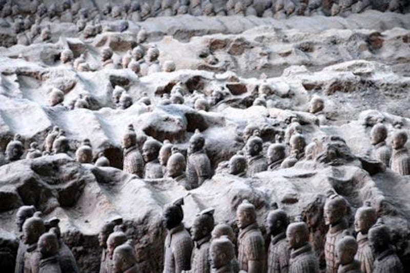 The mysteries of the terracotta warriors near Xian, the capital of China's northern Shaanxi province, are still being unravelled.
