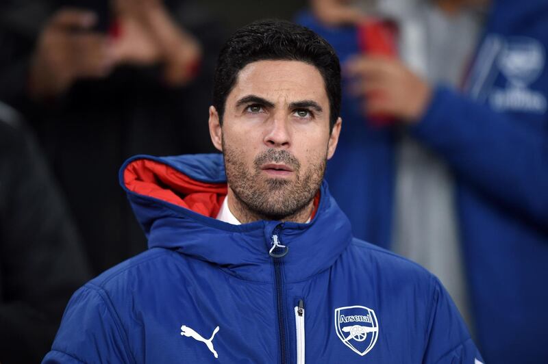 File photo dated 24-11-2015 of Mikel Arteta. PRESS ASSOCIATION Photo. Issue date: Wednesday December 18, 2019. Mikel Arteta is expected to take his place in the Manchester City dugout for the Carabao Cup quarter-final against Oxford as talks continue with Arsenal over their vacancy. See PA story SOCCER Arsenal. Photo credit should read Andrew Matthews/PA Wire