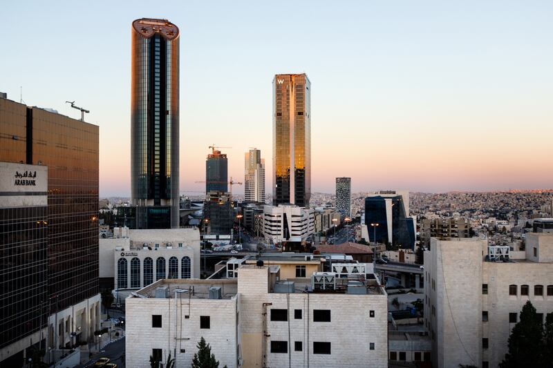 The Al Abdali district of Amman. Unlike their Mena peers that have focused on FinTech, Jordanian start-ups have leaned more into another big-ticket sector, e-commerce and retail. Bloomberg