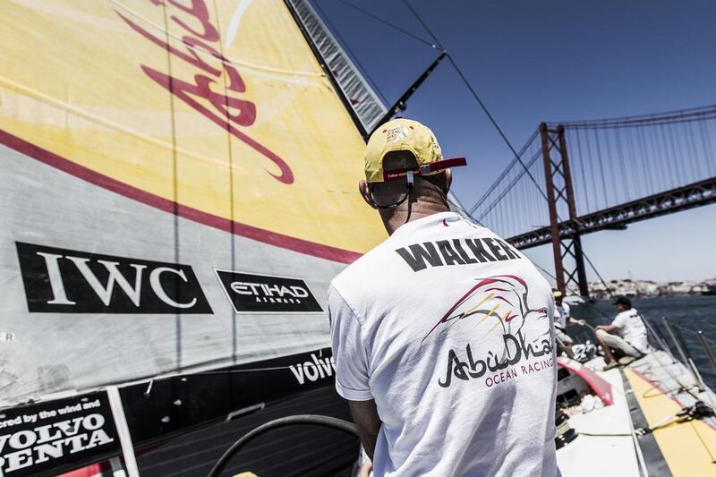 Captain Ian Walker oversaw the shake down cruise prior to the start of Leg 8. Volvo Ocean Race