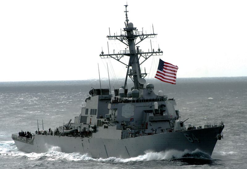 The guided missile destroyer USS Carney. Photo: JOSA Charles A. Ordoqui
