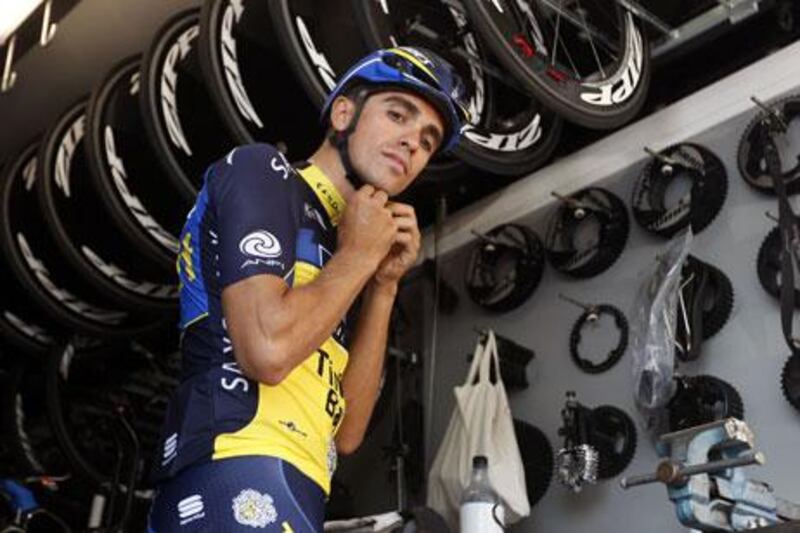 Alberto Contador is back at the Tour de France after a one-year hiatus.