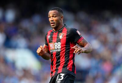 LONDON, ENGLAND - SEPTEMBER 01: Callum Wilson of AFC Bournemouth during the Premier League match between Chelsea FC and AFC Bournemouth at Stamford Bridge on September 1, 2018 in London, United Kingdom. (Photo by Catherine Ivill/Getty Images)