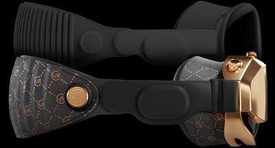 Custom Apple Vision Pro goggles will be available to order in 2025. Photo: Caviar Royal Gift