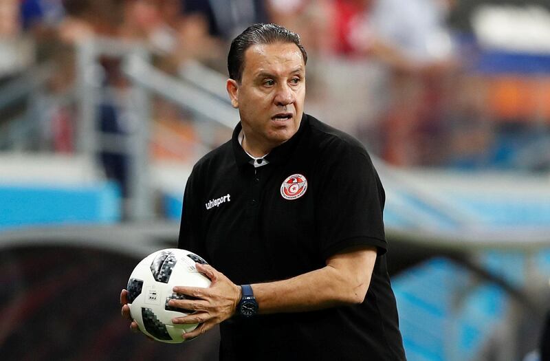 Soccer Football - World Cup - Group G - Panama vs Tunisia - Mordovia Arena, Saransk, Russia - June 28, 2018   Tunisia coach Nabil Maaloul    REUTERS/Murad Sezer