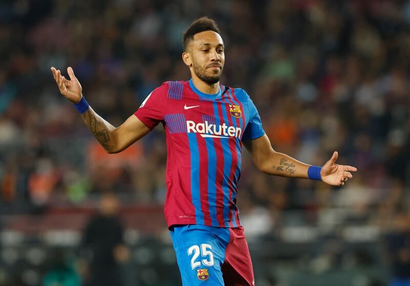 SUBS: Pierre-Emerick Aubameyang 6. On for Depay on 61 mins. Little luck against a side who might be fighting relegation, but who’ve kept seven clean sheets in the last 11 games.  And who recorded their first ever win at Camp Nou. Reuters