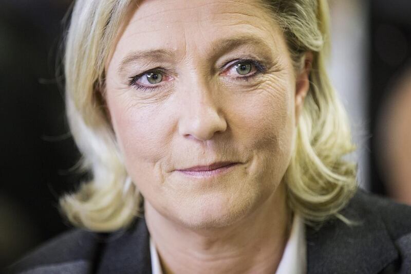 Marine Le Pen's Front National made significant gains in French local elections held on March 30, 2014, and even appears to be winning over Muslims with immigrant roots. Etienne Laurent / EPA