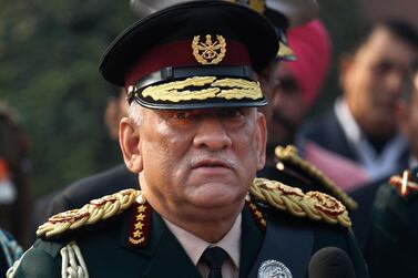 General Bipin Rawat said sponsors of terror needed to be taken to task. AP