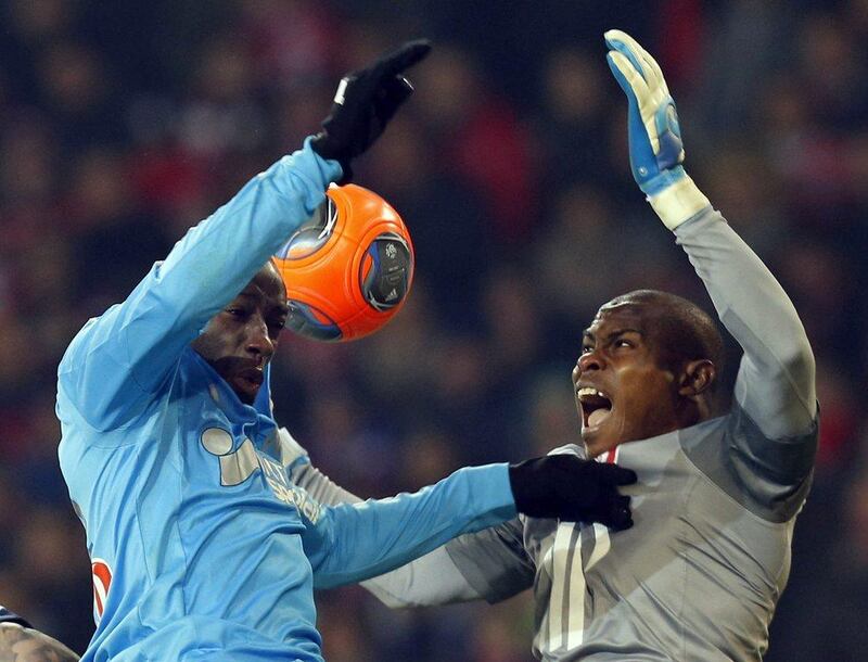 Vincent Enyeama has gone 1035 minutes since allowing a Ligue 1 goal. Pascal Rossignol / Reuters