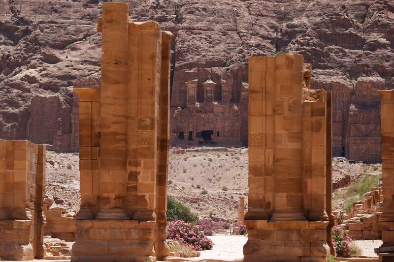 Petra is seen empty of tourists after the government closed all tourist facilities in the country amid concerns over the spread of the coronavirus. Reuters