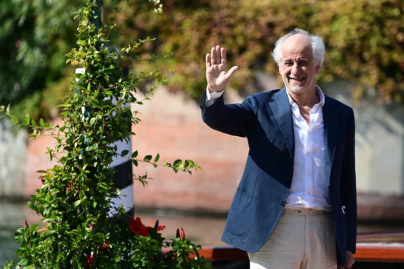 Toni Servillo arrives at the 78th Venice International Film Festival on August 31, 2021 in Venice, Italy. Getty Images