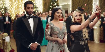 Vanessa Hudgens returns to round out the 'Princess Switch' trilogy in the third instalment arriving on Netflix on November 29. Photo: Netflix