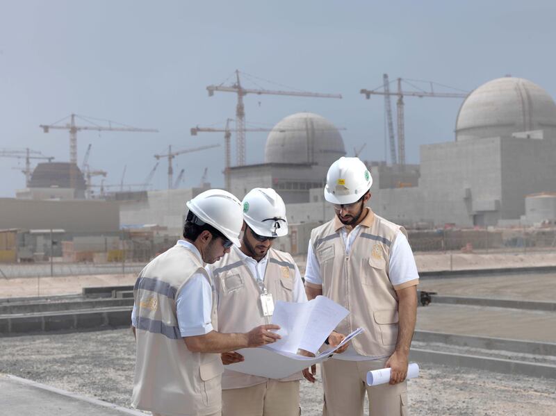 Unit 1 of Barakah Nuclear Power Plant. Courtesy FANR