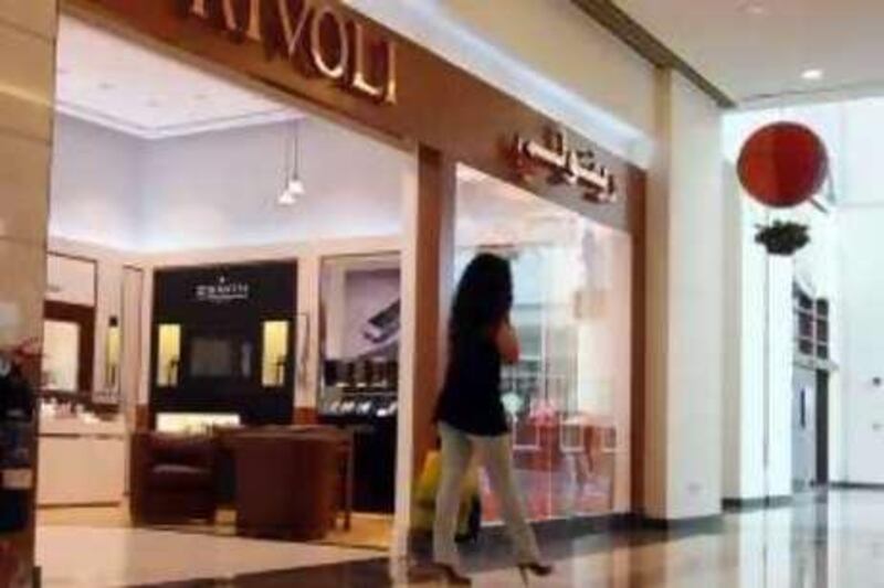 Abu Dhabi - July 23- 2008 - Rivoli store in Khalidiya Mall in Abu Dhabi July 23, 2008.  (Andre Forget / The National) *** Local Caption ***  AF001-rivoli.jpg