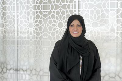 ABU DHABI, UNITED ARAB EMIRATES - SEPTEMBER 4, 2018. 

Dr. Ameena Al Majed, principal at Al Qadisiya School Girls Cycle 3 in Abu Dhabi.

(Photo by Reem Mohammed/The National)

Reporter: ANAM RIZVI
Section:  NA