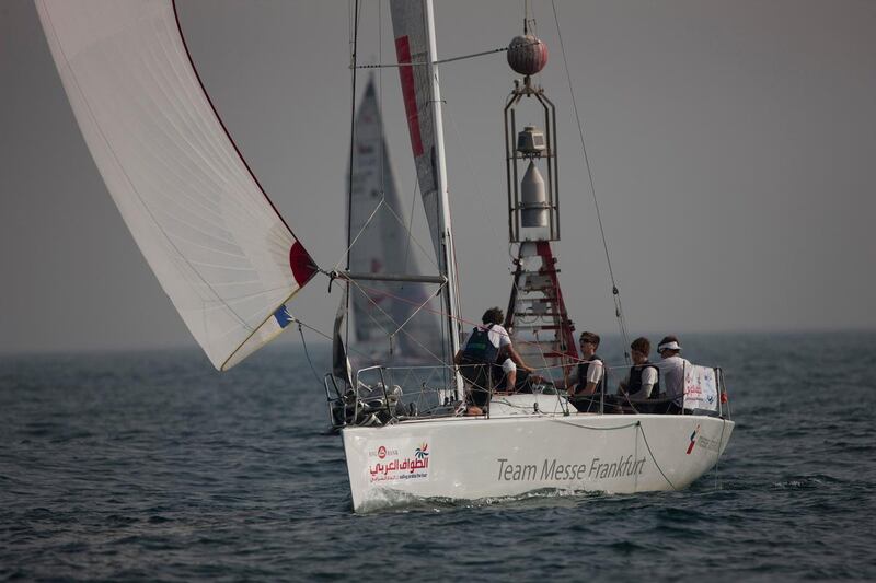 EFG Bank - Sailing Arabia The Tour 2013. .Leg4. Dubai - RAK.Please credit: Lloyd Images