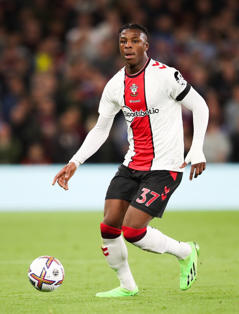 Armel Bella-Kotchap earns £43,000 a week at Southampton. PA