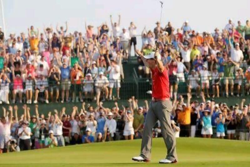 Rory McIlroy said he wanted to prove his critics wrong by winning the US PGA Championship. John Raoux / AP Photo