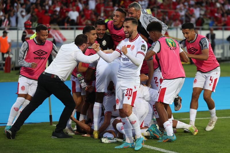 Wydad are one game away from winning the inaugural African Football League. AFP