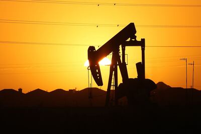 A pumpjack in the Permian Basin oilfield on the outskirts of Midland, Texas. Getty Images / AFP