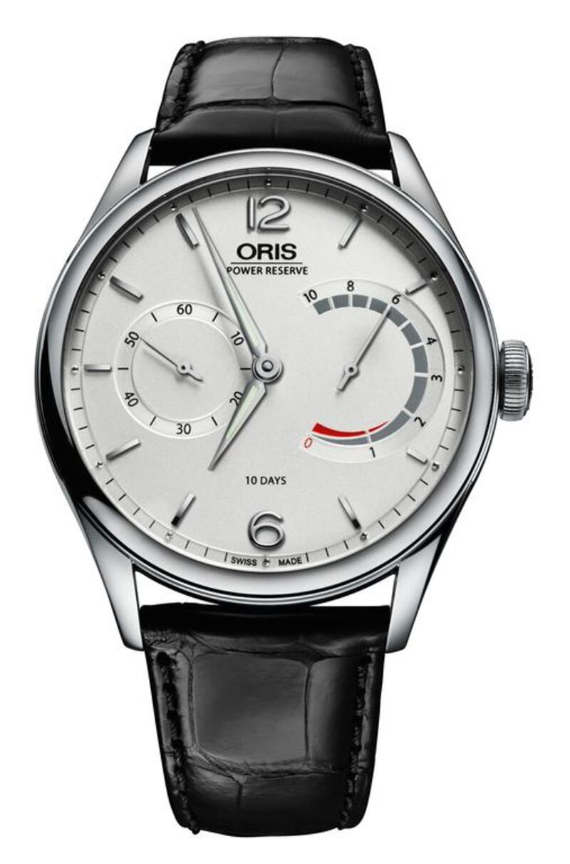 The Oris Calibre 110. Courtesy: Oris SA