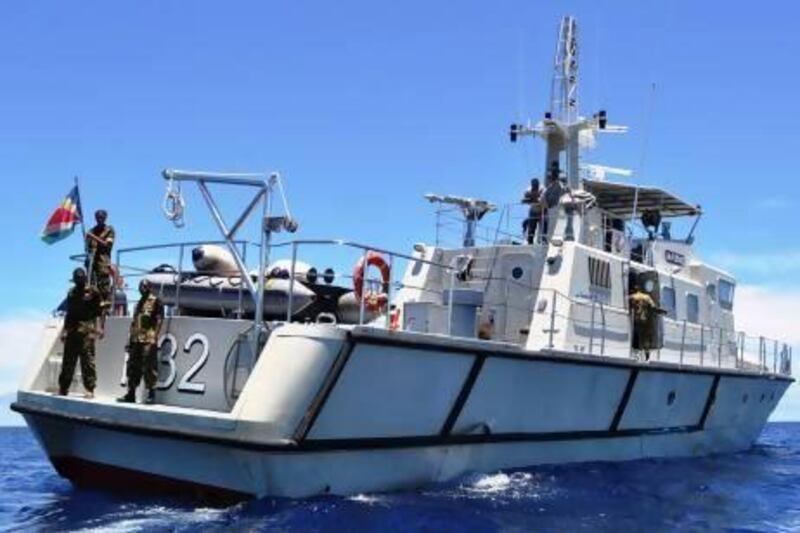 The UAE-supplied patrol boat La Fleche was quickly put into service by the Seychelles in 2011 when it came under fire from Somali pirates.