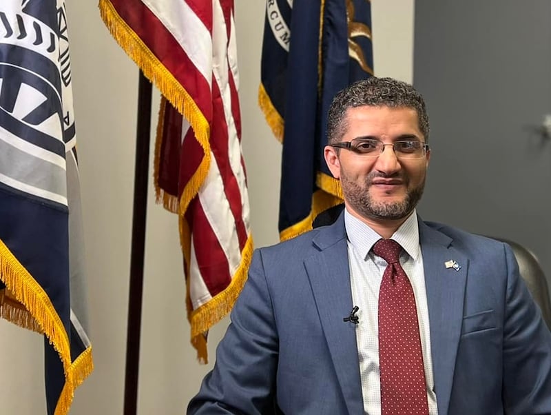 Yemeni-American Amer Ghalib made history last year when he was sworn in alongside three new councillors in Hamtramck, now believed to be the first city in the US with an all-Muslim council. Photo: Amer Ghalib