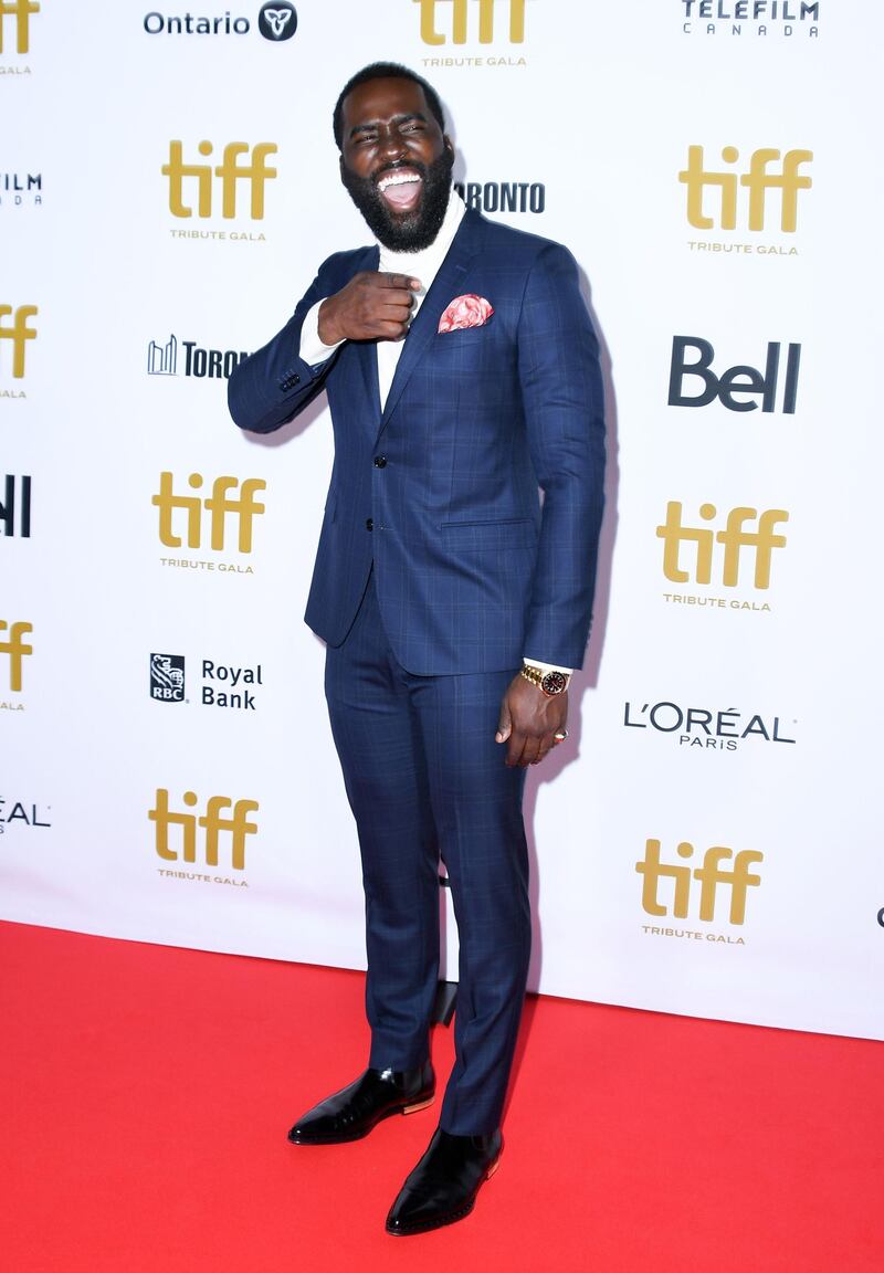 Shamier Anderson attends the Tiff Tribute Gala during the 2019 Toronto International Film Festival on September 9, 2019. AFP
