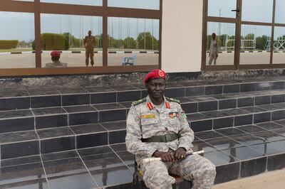 General Lul Ruai Koang of the South Sudanese Army in Juba. The National