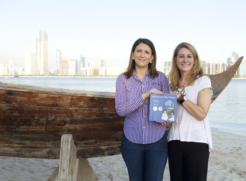 Khadijah Kudsi and Dr Sarah Mavrinac wrote UAE Old And New Money to bring financial literacy to young children. Vidhyaa for The National
