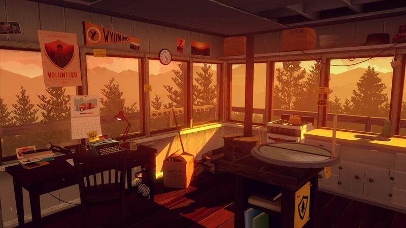 The environment in Firewatch is colourful and well-polished. Campo Santo via AP