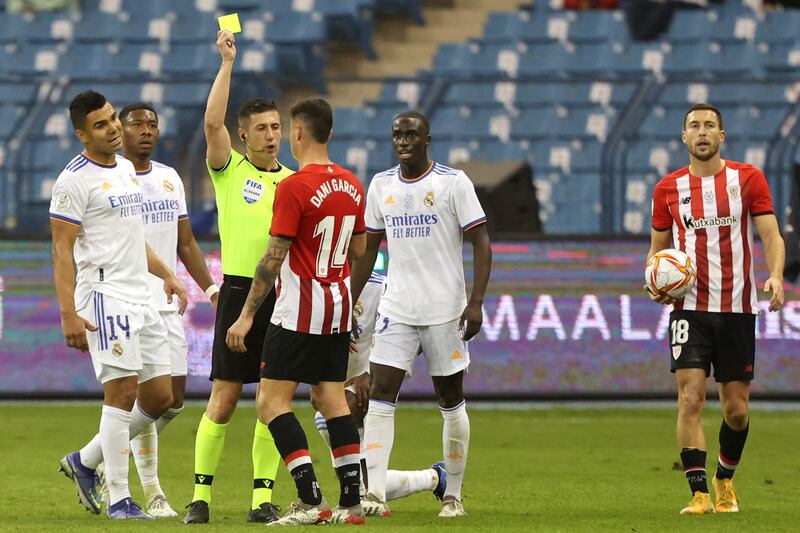 Dani Garcia – 5. Tried to double up on Rodrygo after Balenziaga continued to struggle against the winger, which then gave Modric way too much space to find the back of the net. Booked. AFP