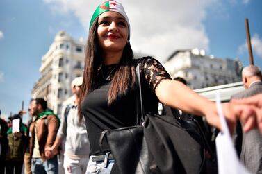 Algerian protest against the current government in the capital Algiers on April 2, 2019. AFP