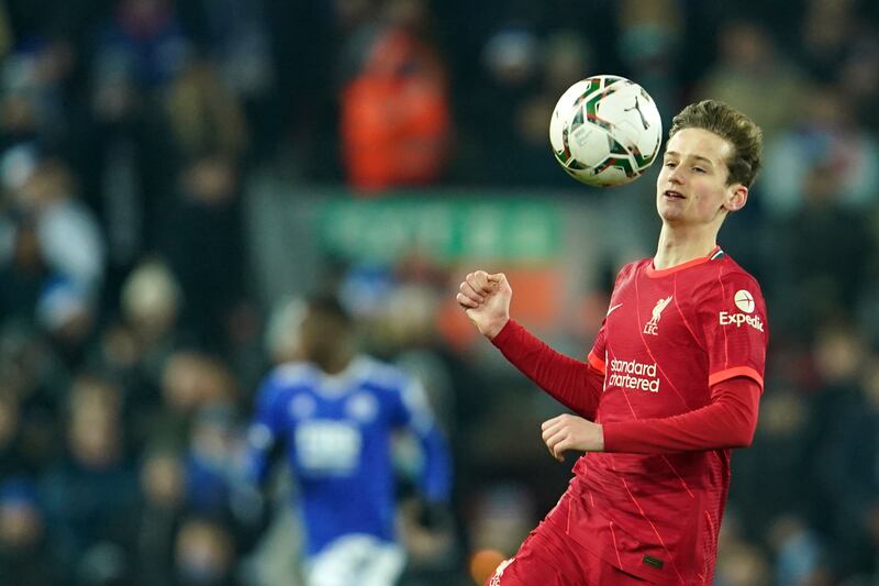 Tyler Morton - 5: 19-year-old played a couple of times with Liverpool short in midfield. Didn't look out of place. AP Photo