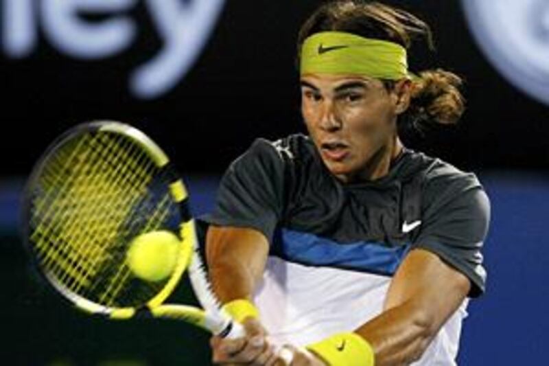 Rafael Nadal remains on course for a first Australian Open title.