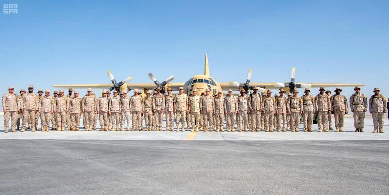 Drills involve land, sea, air-defence and special forces' manoeuvres. Saudi Press Agency