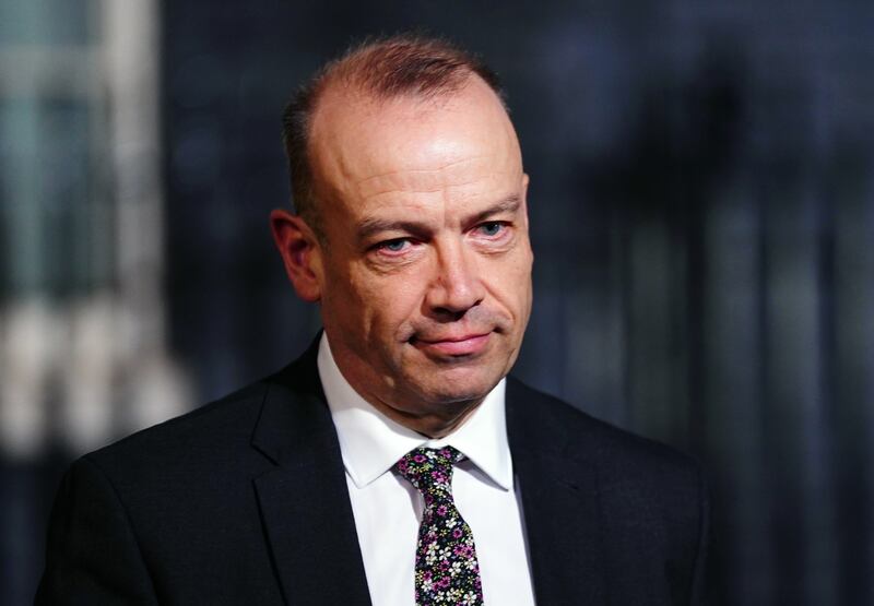 Chris Heaton-Harris, reappointed as Secretary of State for Northern Ireland. PA
