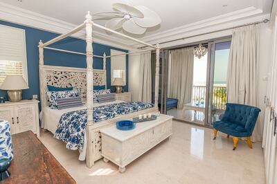 Mediterranean-inspired interiors await at Villa Lazuli on Saadiyat Island. Photo: Airbnb / www.villalazuli.com