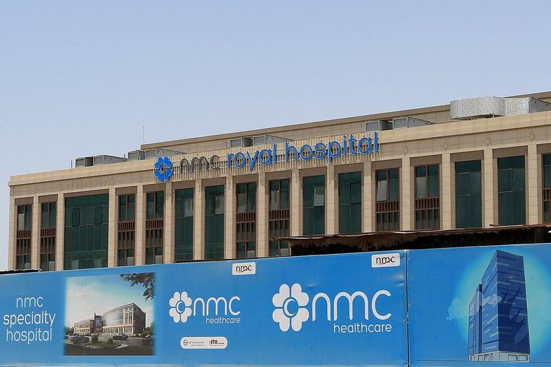 NMC Healthcare last week opened the $200 million NMC Royal in Khalifa City. Ravindranath K / The National