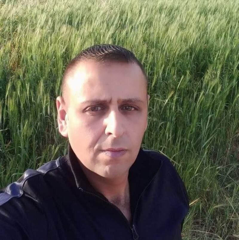 Slain Palestinian Authority security officer Ahmed Daraghmeh. Twitter / @glick_sh